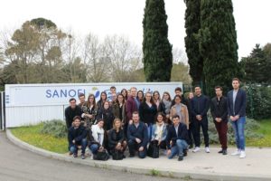 Visite Sanofi Montpellier - 6 avril 2018